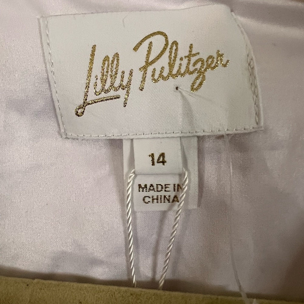 Lilly Pulitzer Christiana Long Sleeve Resort White Dress - Picture 6 of 7
